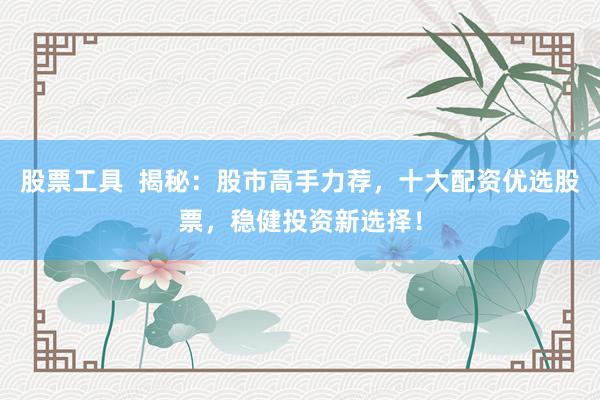 股票工具  揭秘：股市高手力荐，十大配资优选股票，稳健投资新选择！